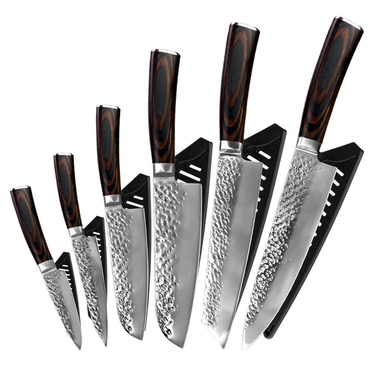Stainless steel kitchen knives