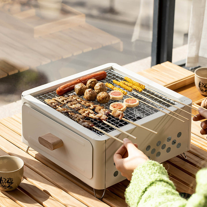 Square Oven Barbecue Grill