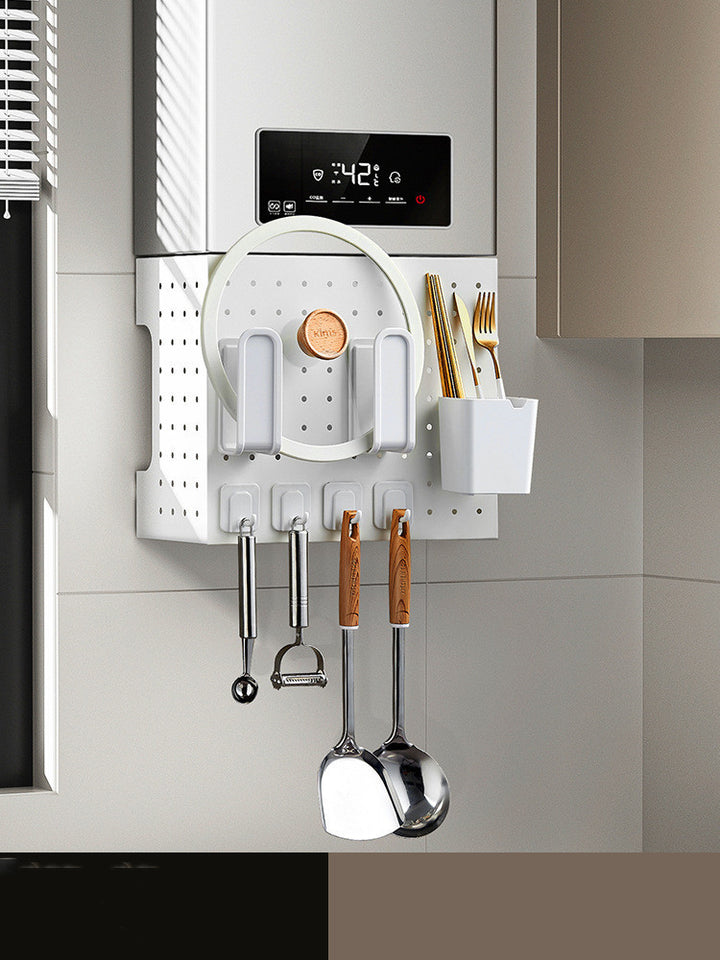 Kitchen Punch-free Wall Mounted Organizers Rack