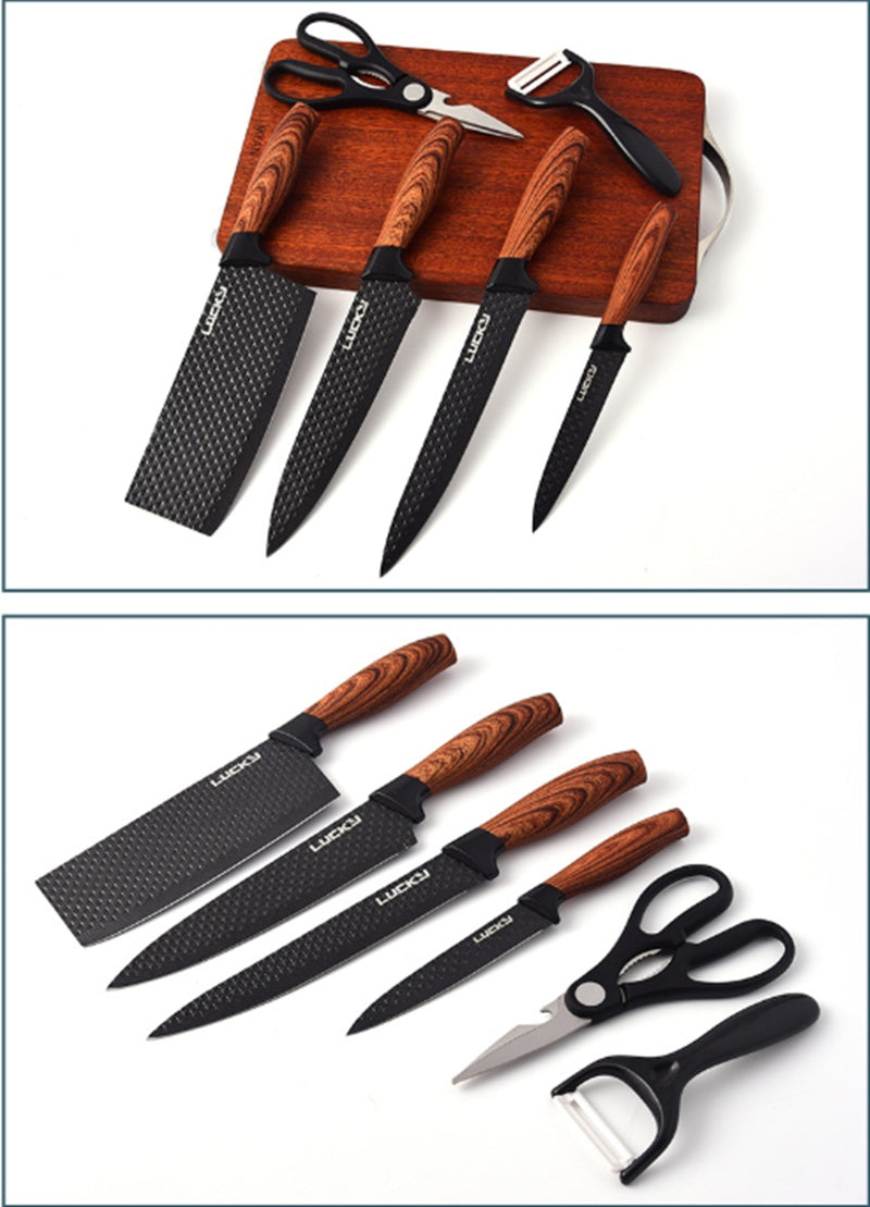 Household Knives Set Kitchen