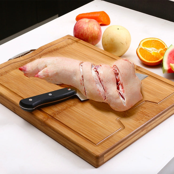 bamboo carbonization process cutting board