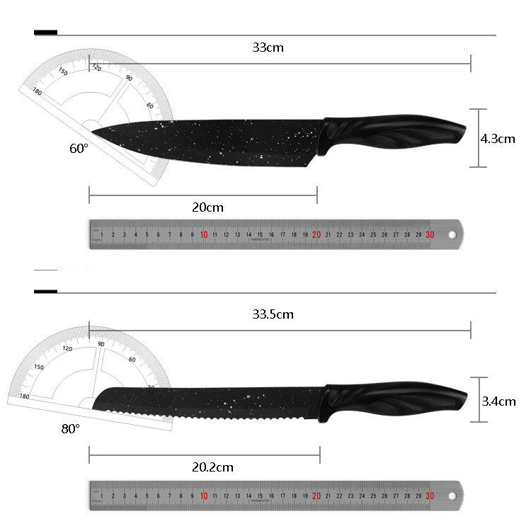 Kitchen Knives 17 Stainless Steel Knives