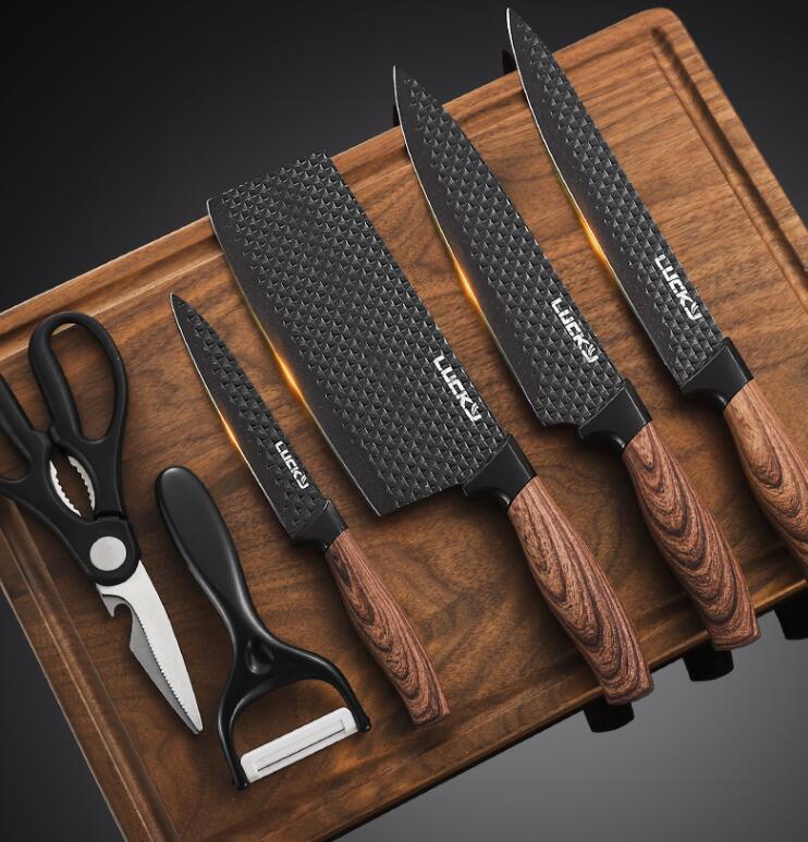 Household Knives Set Kitchen