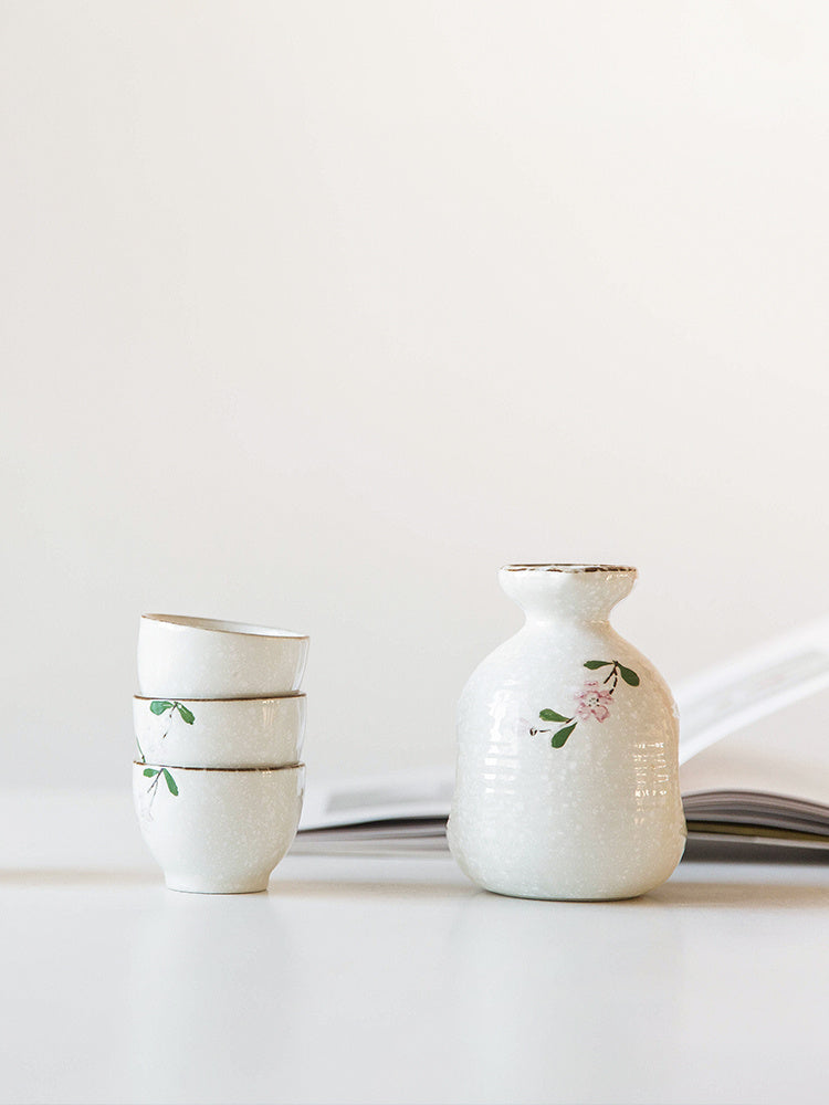 Wine Glass Set Household Ceramic Glass