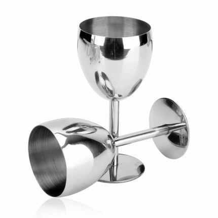 Stainless Steel Red Wine Glass