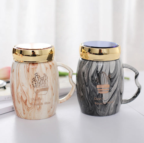 Marbling Mug Four Design Ceramic Cup