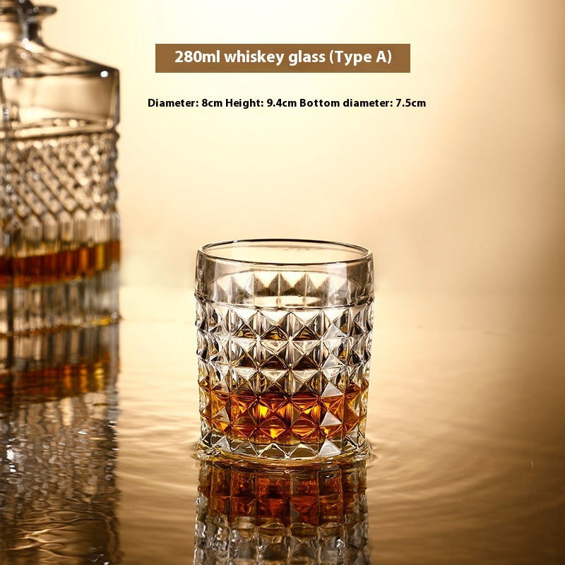 Bottle Wine Glass Set Suit