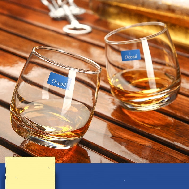 Glass cup transparent wine glass creative