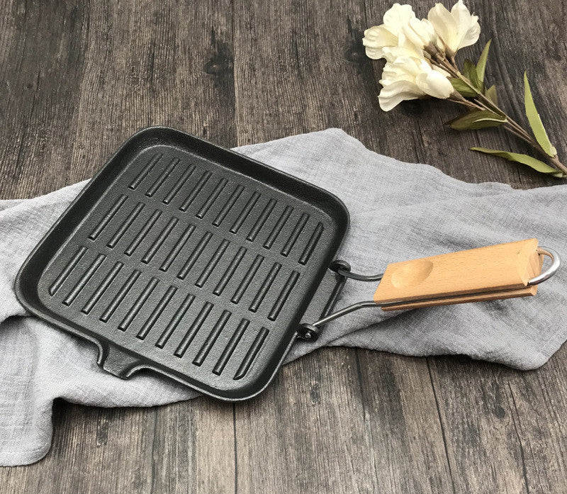 Cookware Cast Iron Skillet Folding Pan