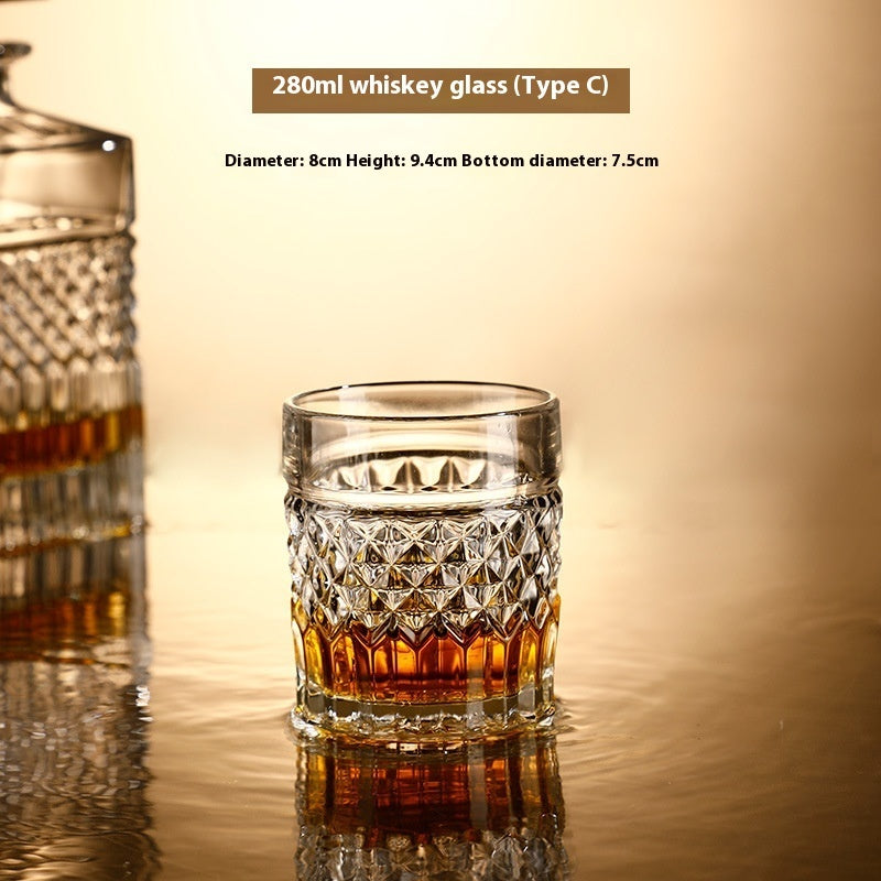 Bottle Wine Glass Set Suit