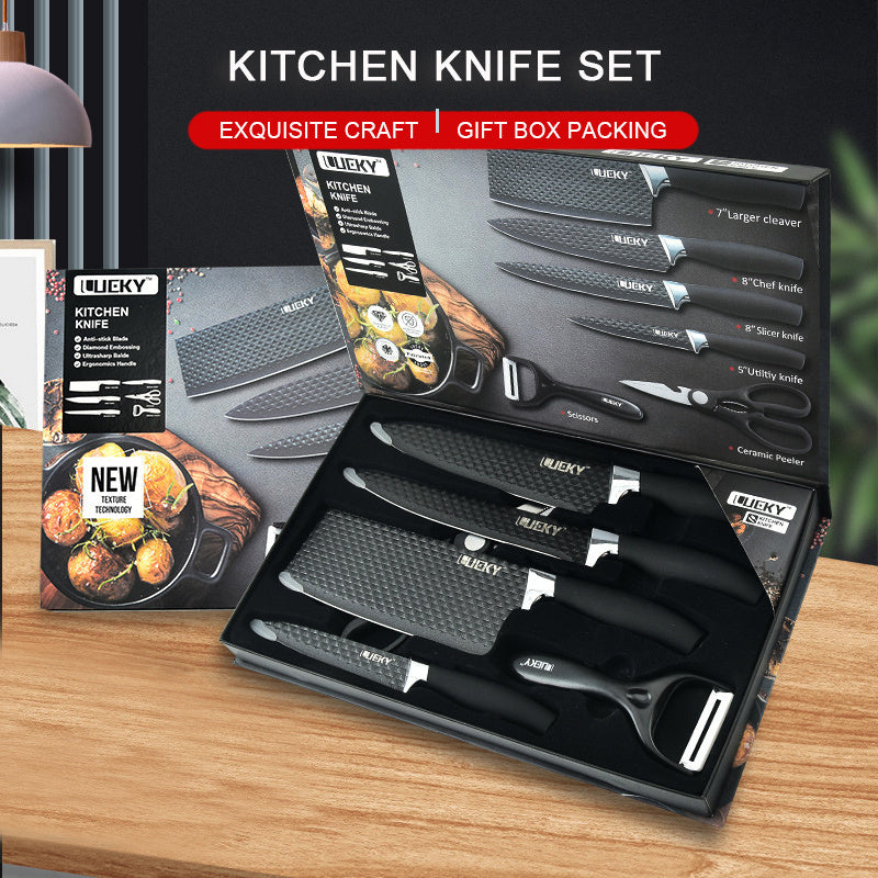 Household Knives Set Kitchen