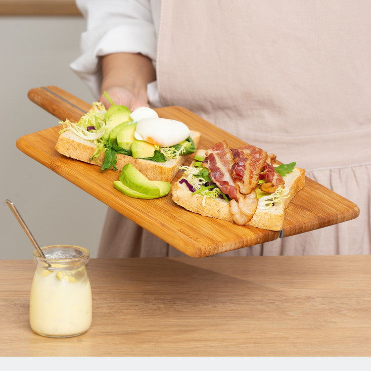 Foldable cutting board bamboo