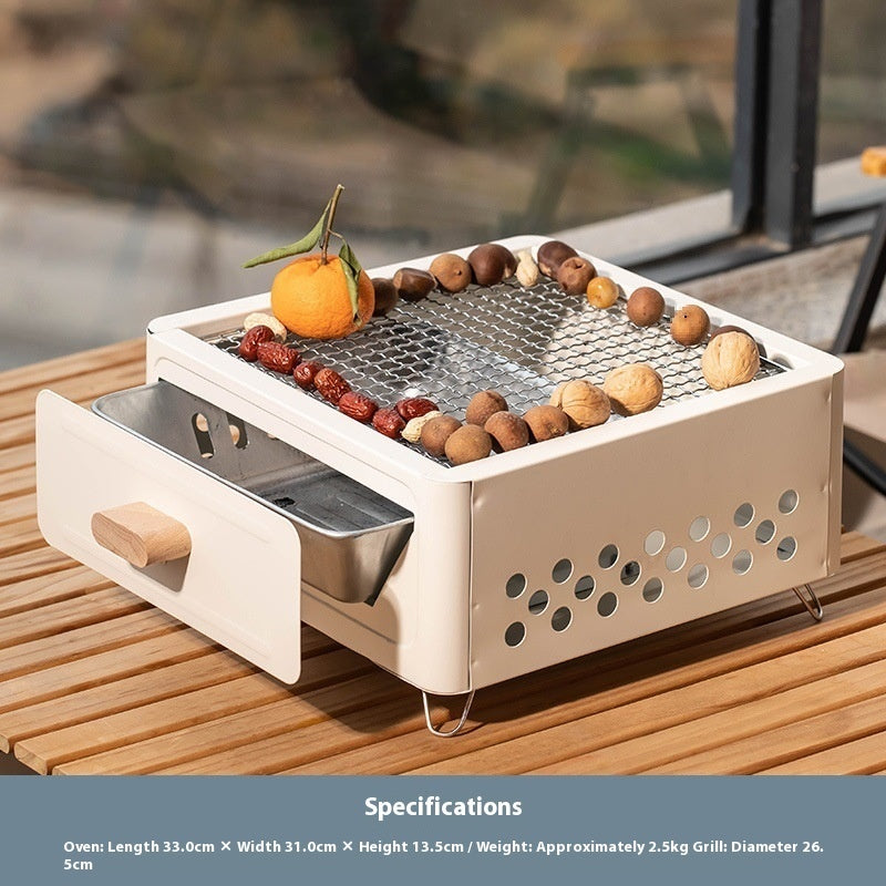 Square Oven Barbecue Grill