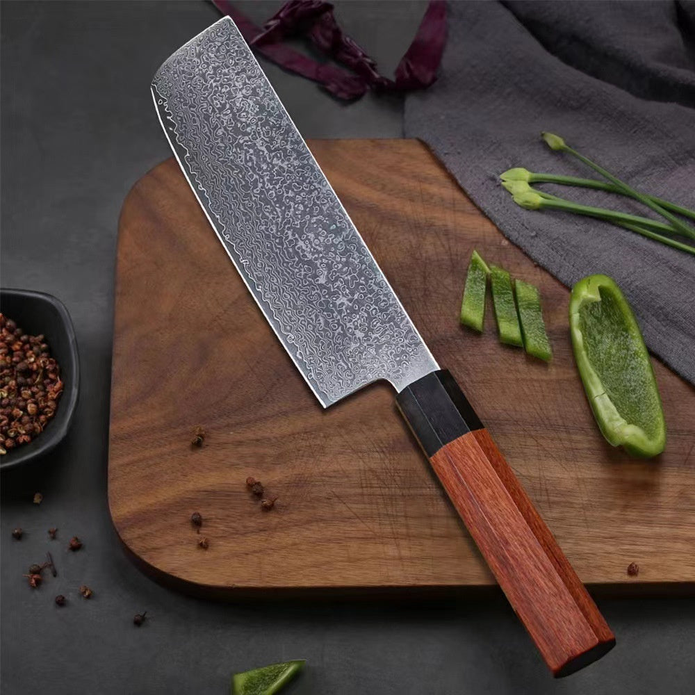 Damascus Kitchen Knives Cooking Tools