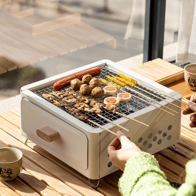 Square Oven Barbecue Grill