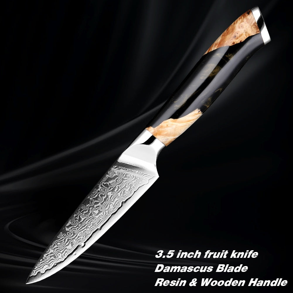 Damascus Steel Kitchen Professional Knives
