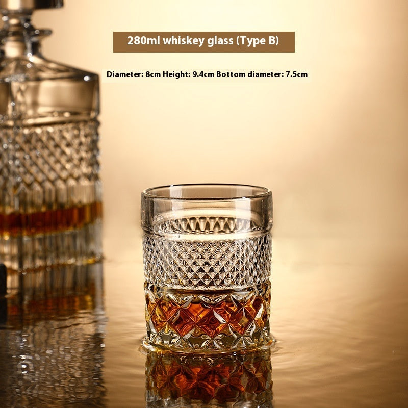 Bottle Wine Glass Set Suit