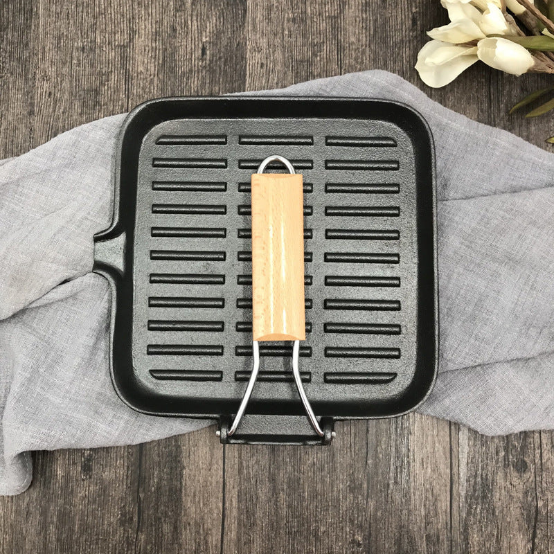 Cookware Cast Iron Skillet Folding Pan
