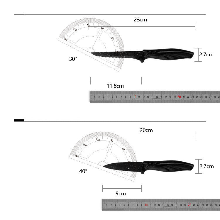 Kitchen Knives 17 Stainless Steel Knives