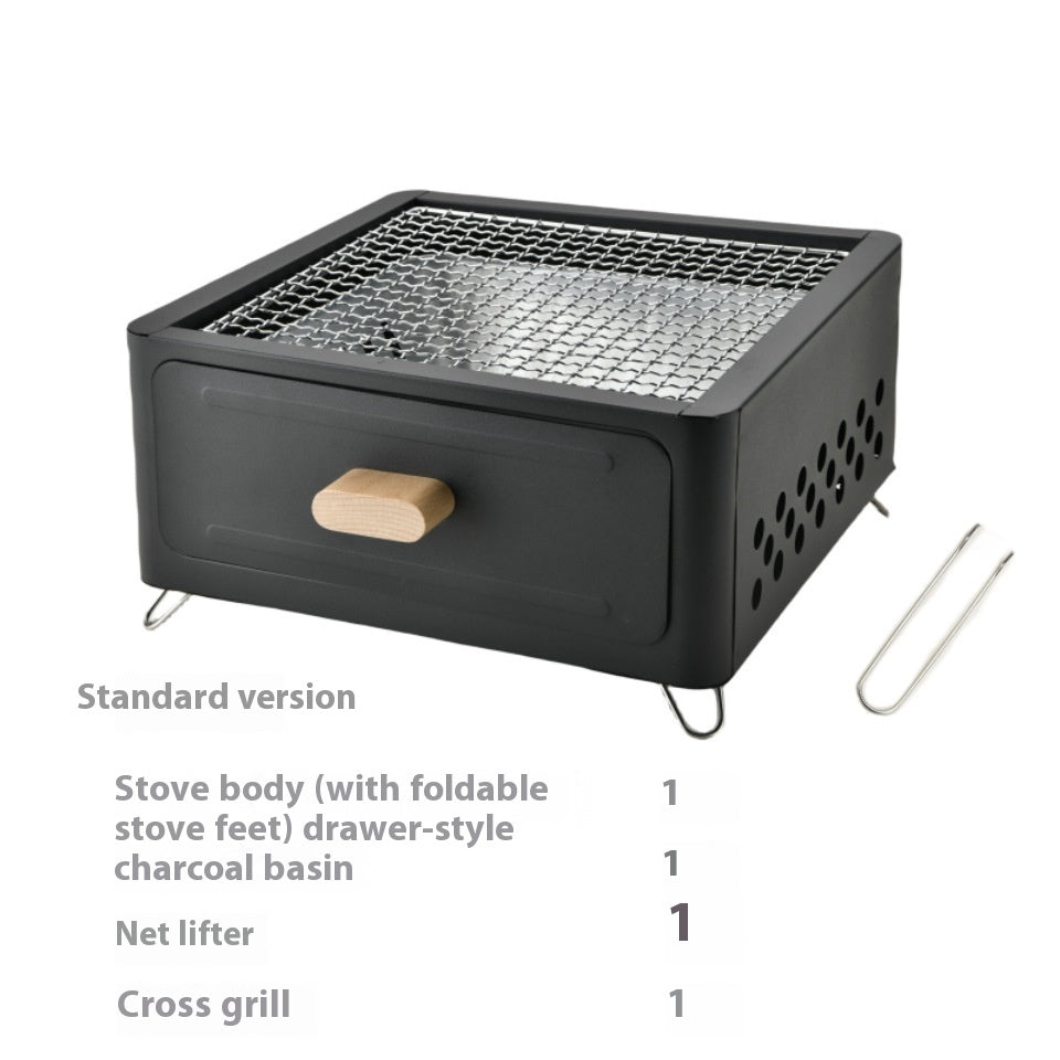 Square Oven Barbecue Grill