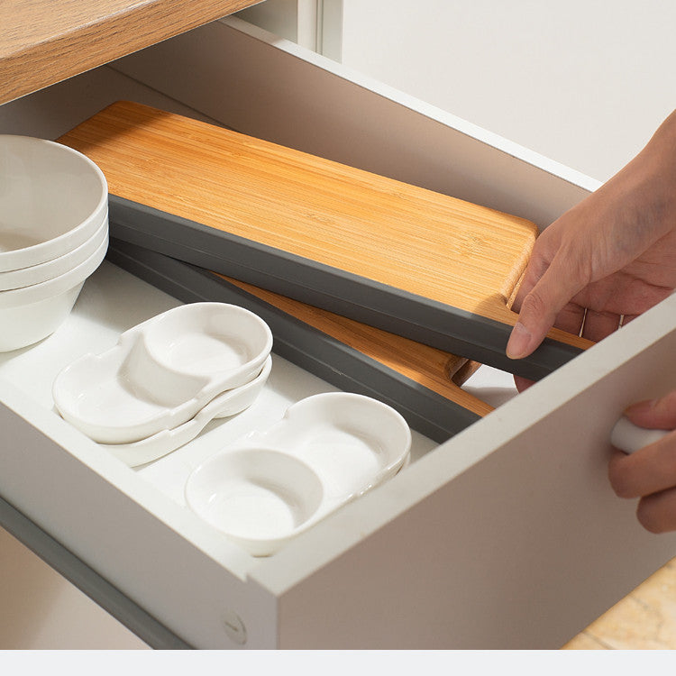 Foldable cutting board bamboo