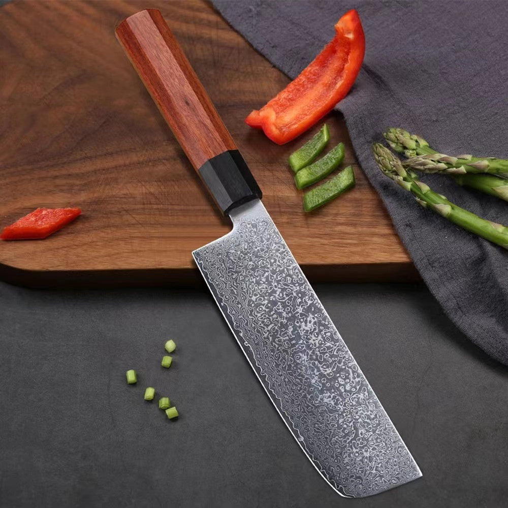 Damascus Kitchen Knives Cooking Tools