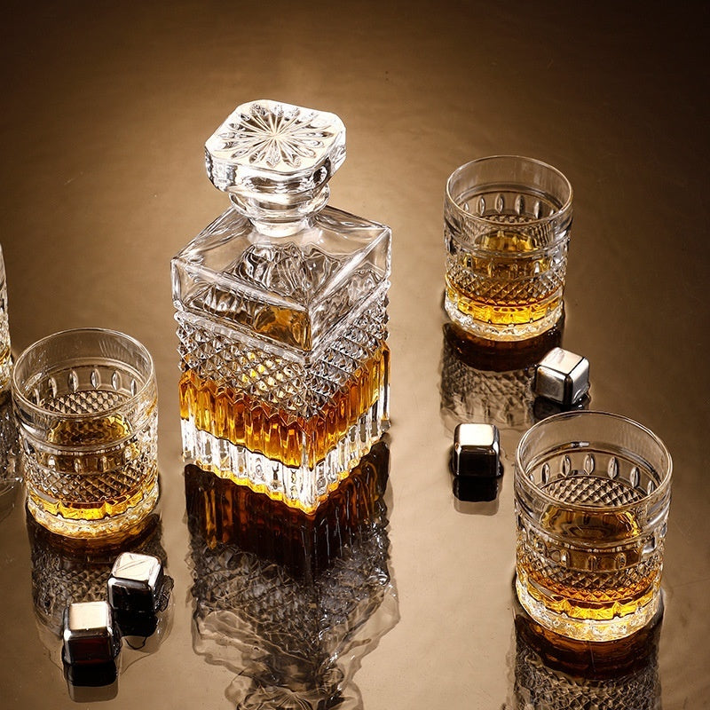 Bottle Wine Glass Set Suit