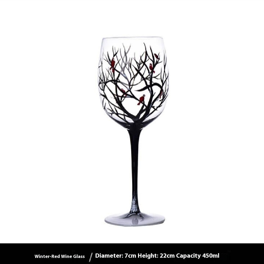 Wine Glass Four Seasons Wine Glass