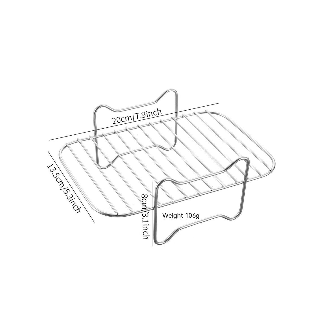 Stainless Steel Double-layer Grill