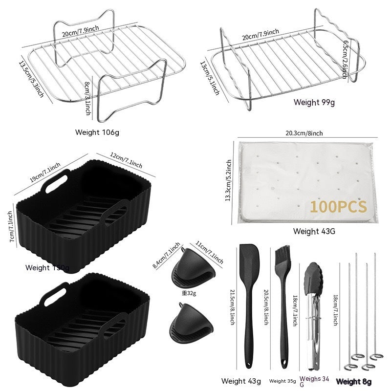 Stainless Steel Double-layer Grill