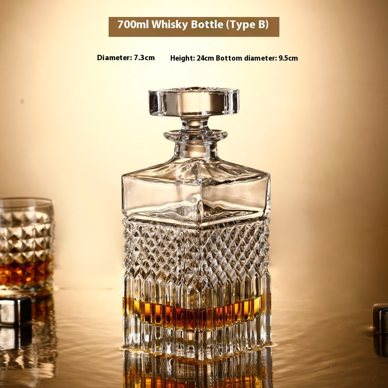 Bottle Wine Glass Set Suit