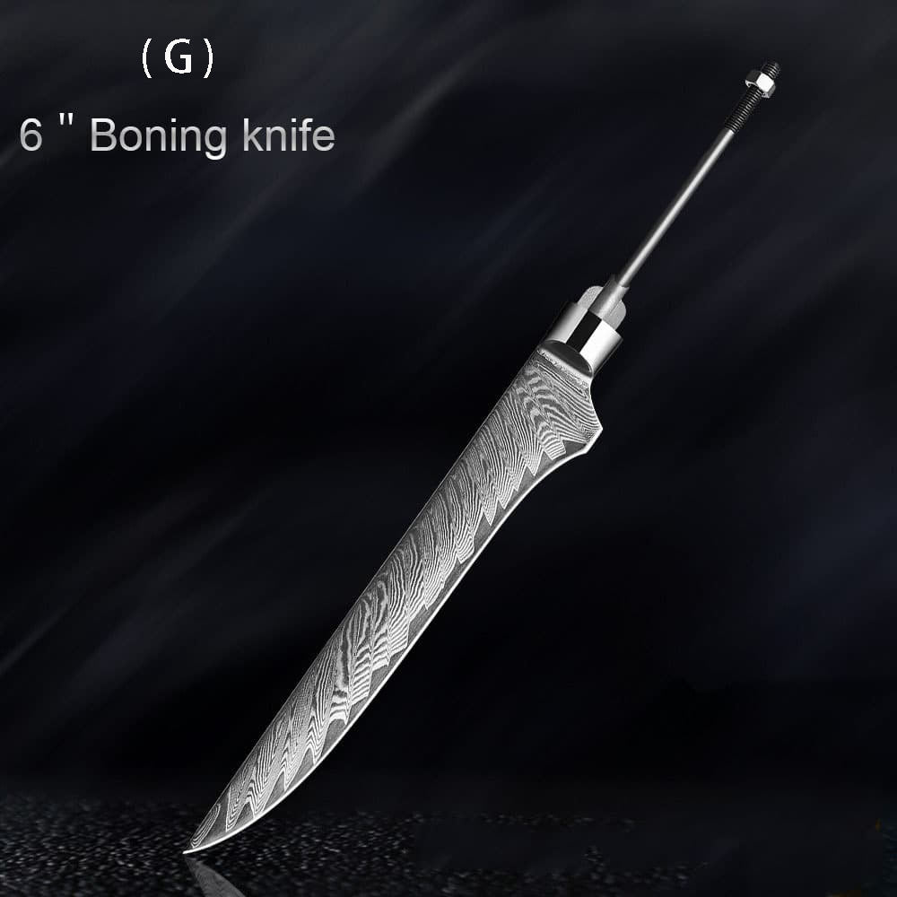 Damascus High Hardness Kitchen Knives