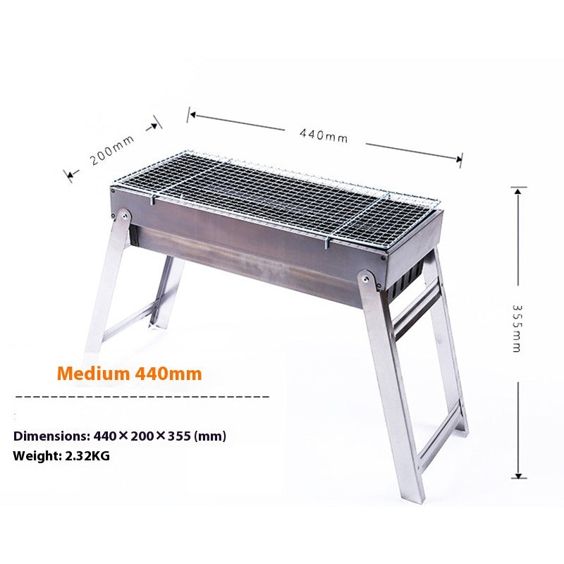 Charcoal Portable Barbecue Grill