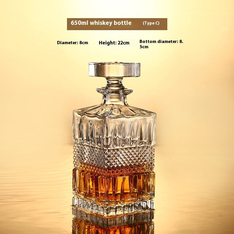 Bottle Wine Glass Set Suit