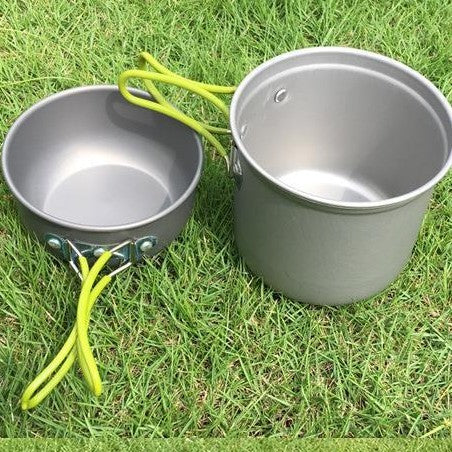 Single 2-piece Outdoor Pots And Pans