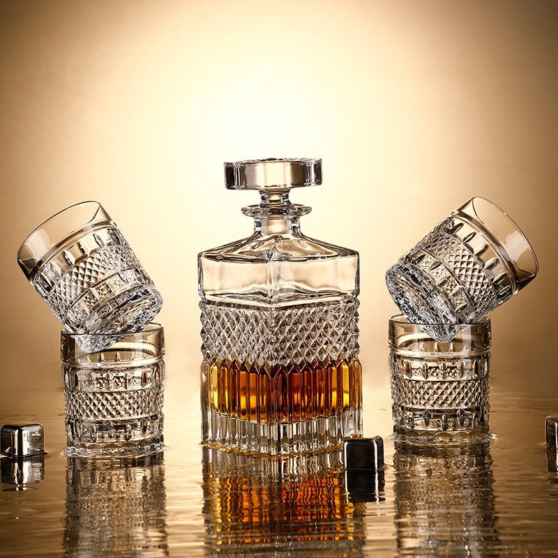 Bottle Wine Glass Set Suit