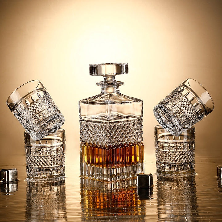 Bottle Wine Glass Set Suit