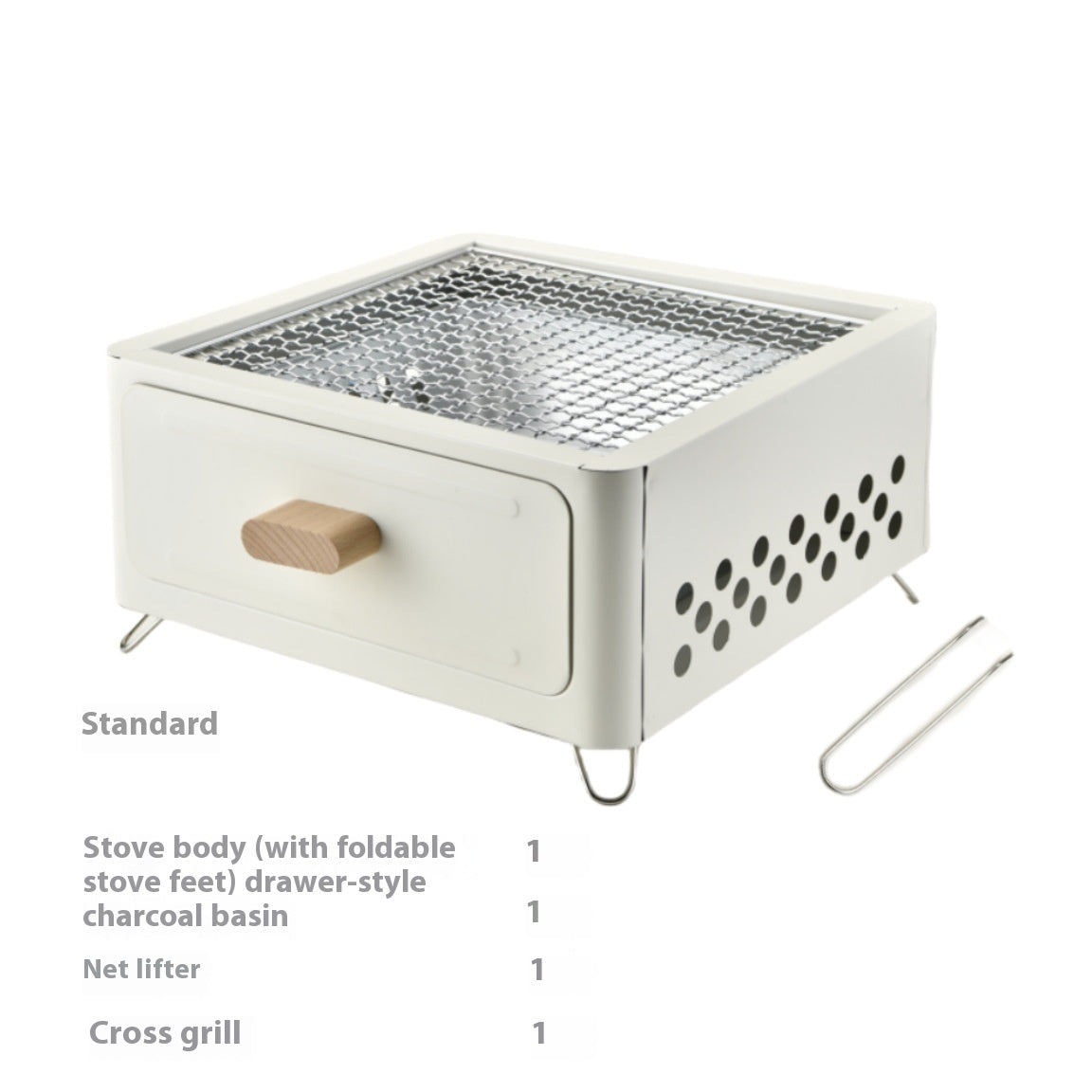 Square Oven Barbecue Grill