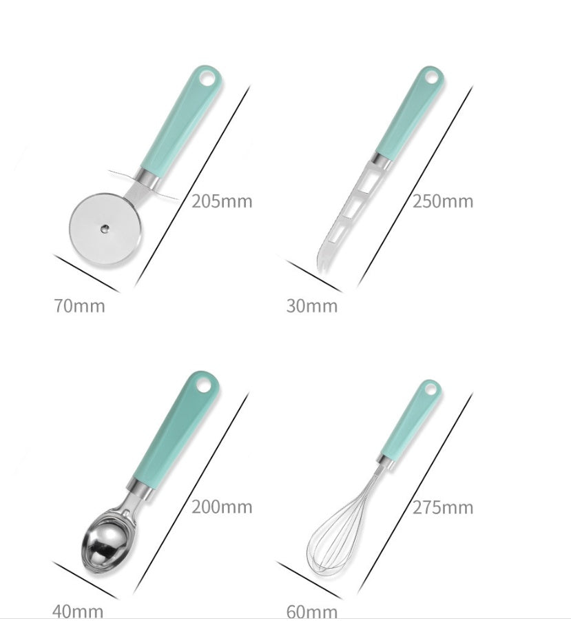 Creative Plastic Handle Kitchen Utensils