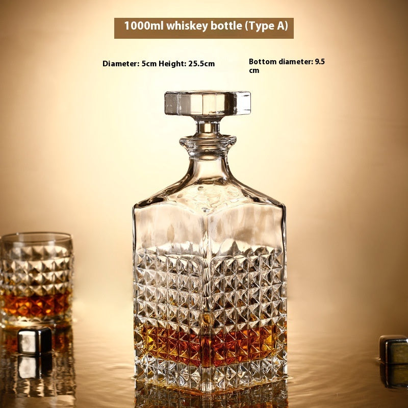 Bottle Wine Glass Set Suit